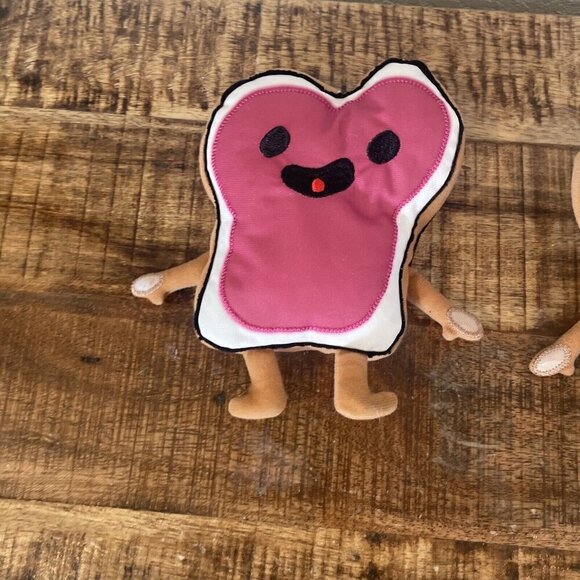 Ikea Sagoskatt 2021 Sandwich Friends Peanut Butter Jelly Plush Toy Stuffed PBJ - Picture 5 of 8